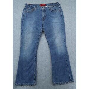 Levi's 515 Nouveau Boot Cut Stretch Women's 14 Misses Low Rise Jeans Medium Wash